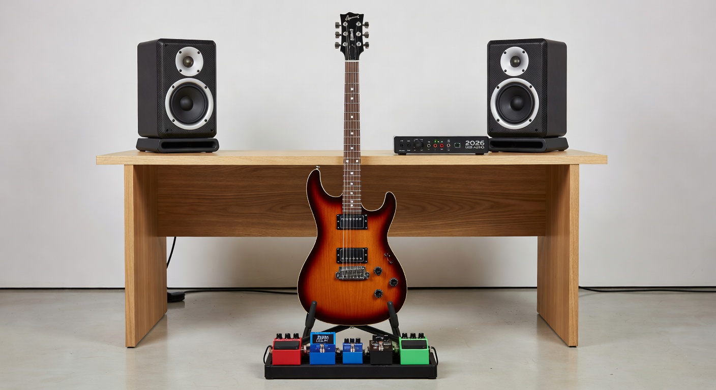 2026 Beginner's Guide to Guitar Gear: Pedals, Interfaces & Monitors