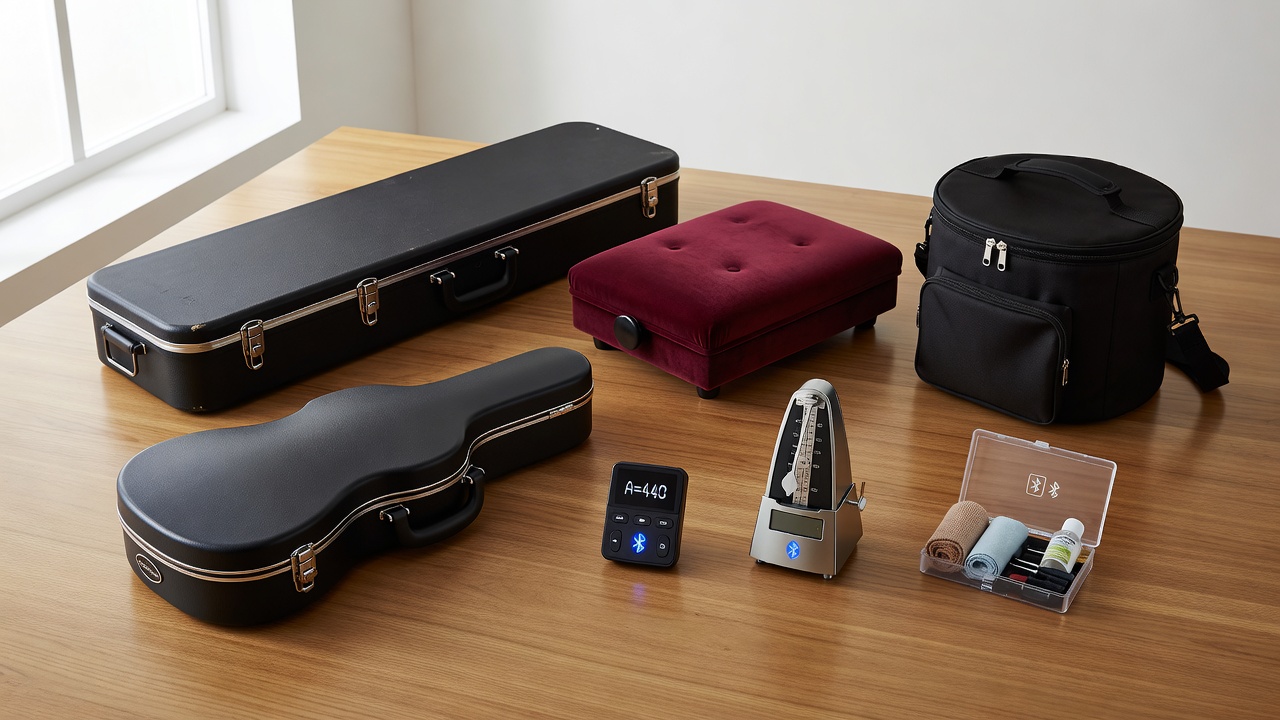2026 Guide to Choosing Accessories for Guitar Piano Drums Violin