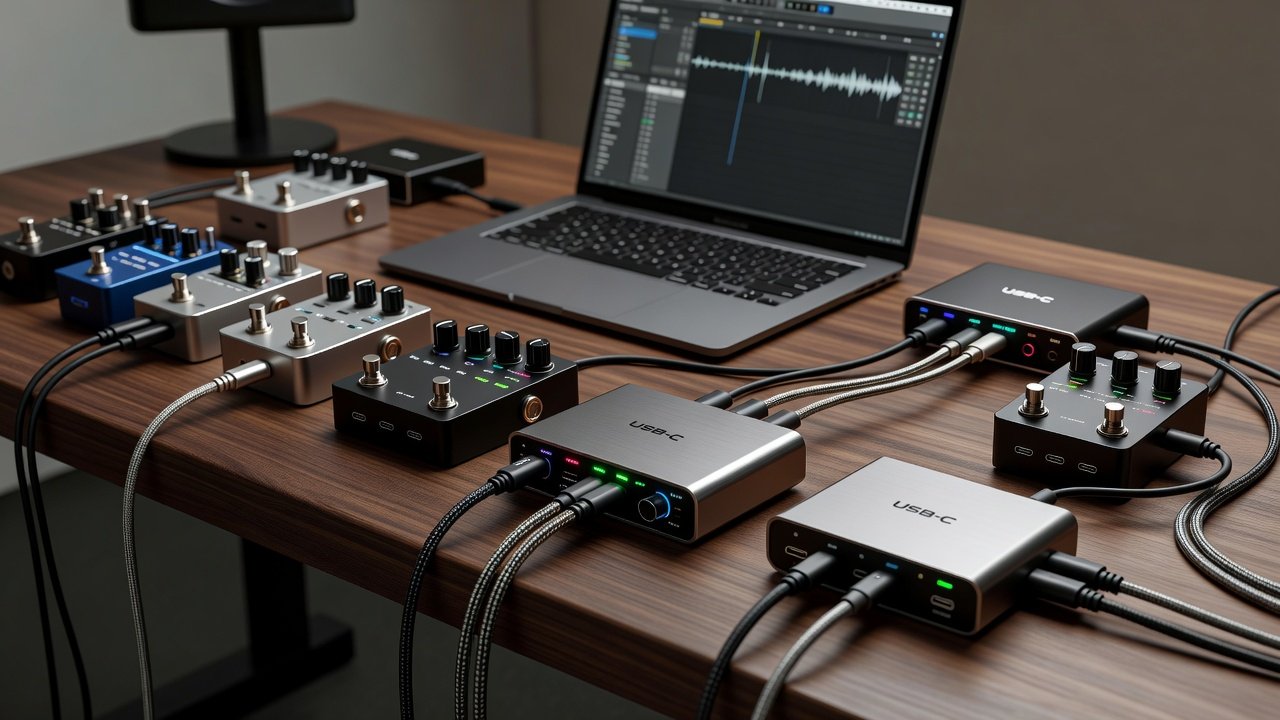 2026 USB-C Interfaces for Guitar Pedals: Real-World Tests