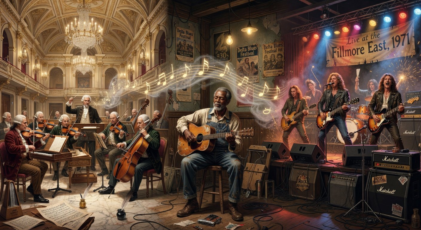Beginner Guide to Music History: Classical, Blues & Rock Evolution