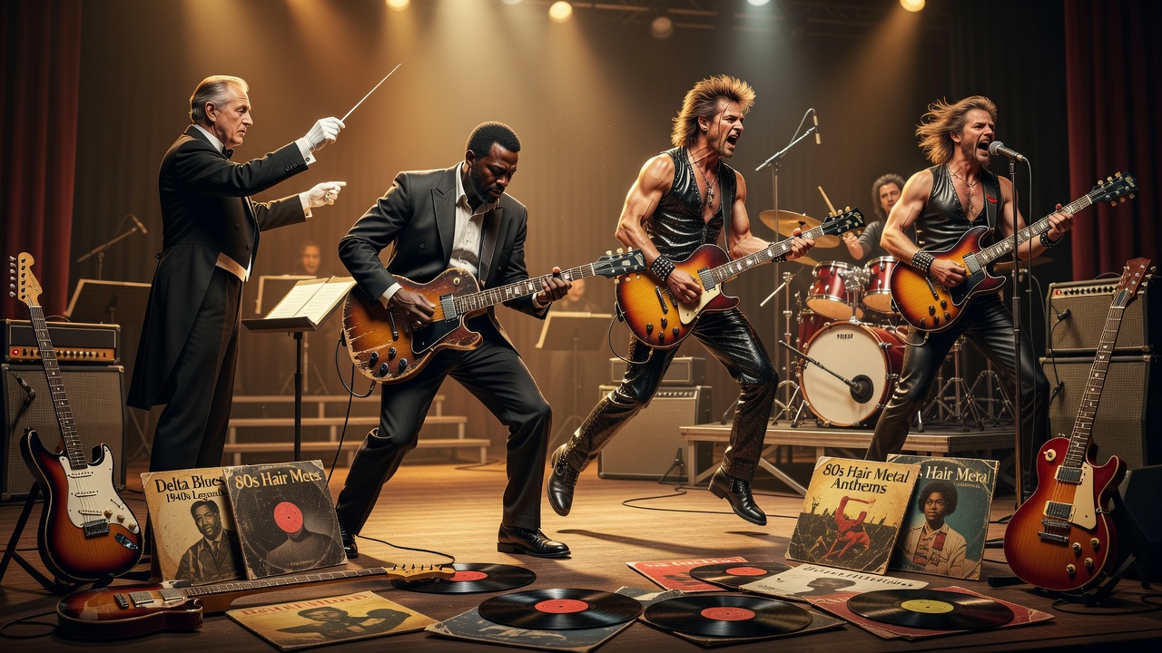 Blues Origins: Classical Ties to 80s Rock Evolution