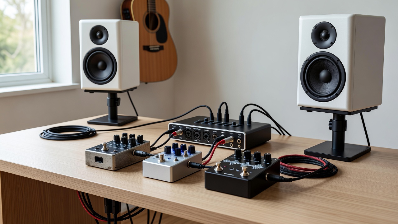 Case Study: Testing Guitar Pedals via Audio Interfaces and Monitors
