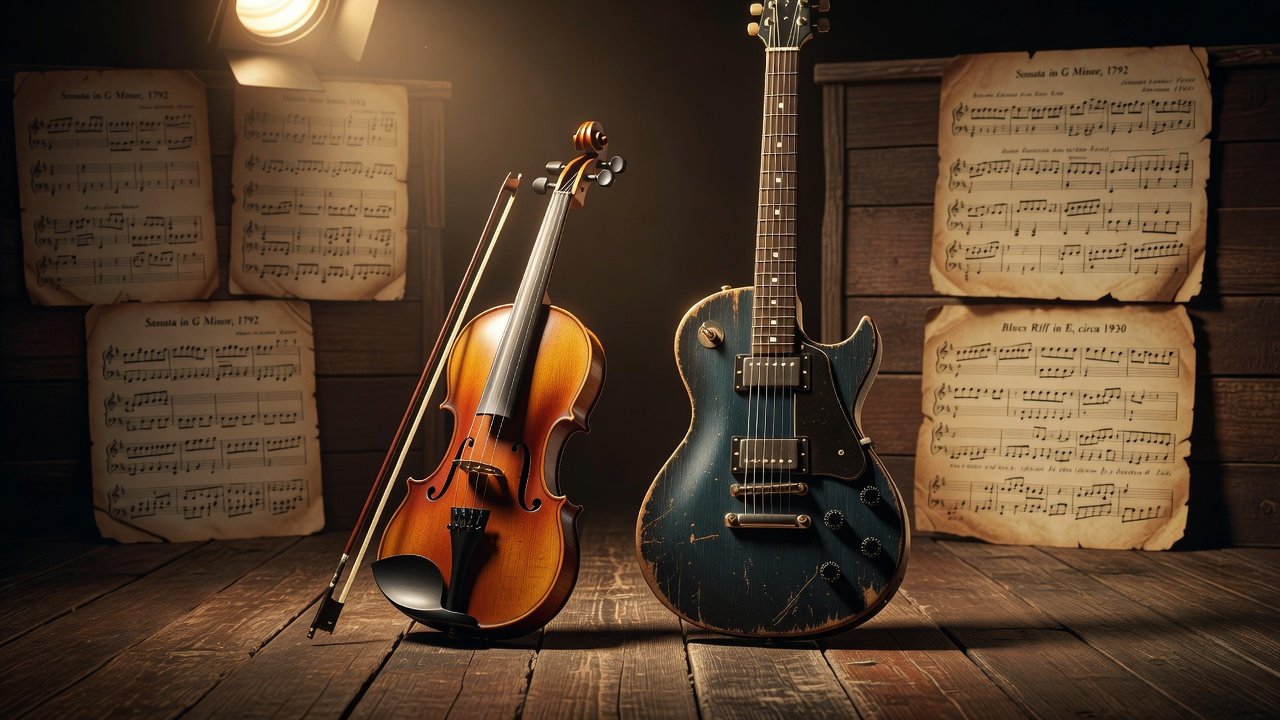 Classical Era Techniques Reveal Blues Origins and Rock Evolution
