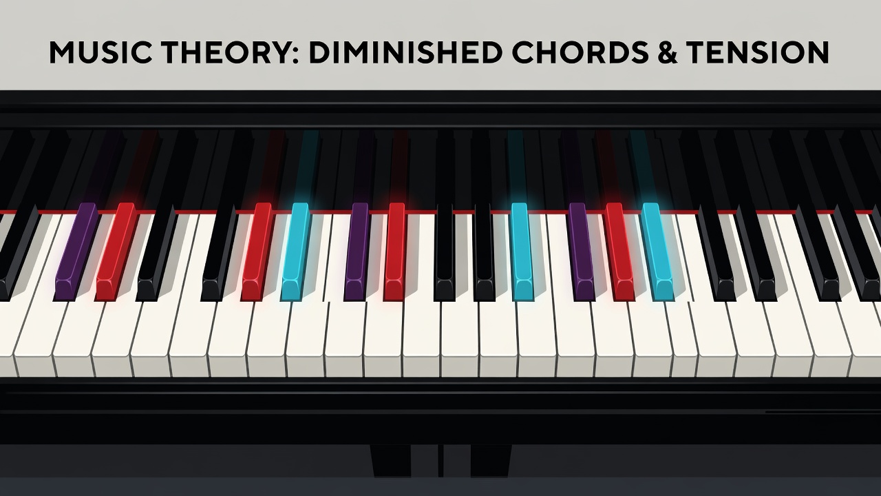 Diminished Chords Explained: Adding Tension in Songwriting