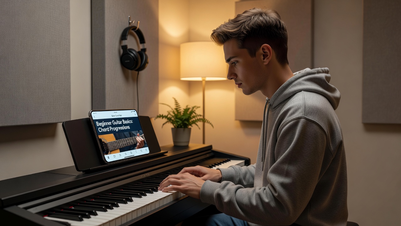 How Beginners Can Use Apps for Guitar and Piano Practice 2026