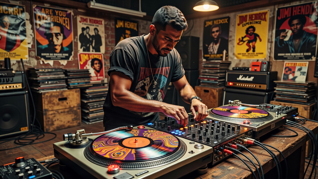 How to Curate Playlists Blending Rock History with Hip Hop