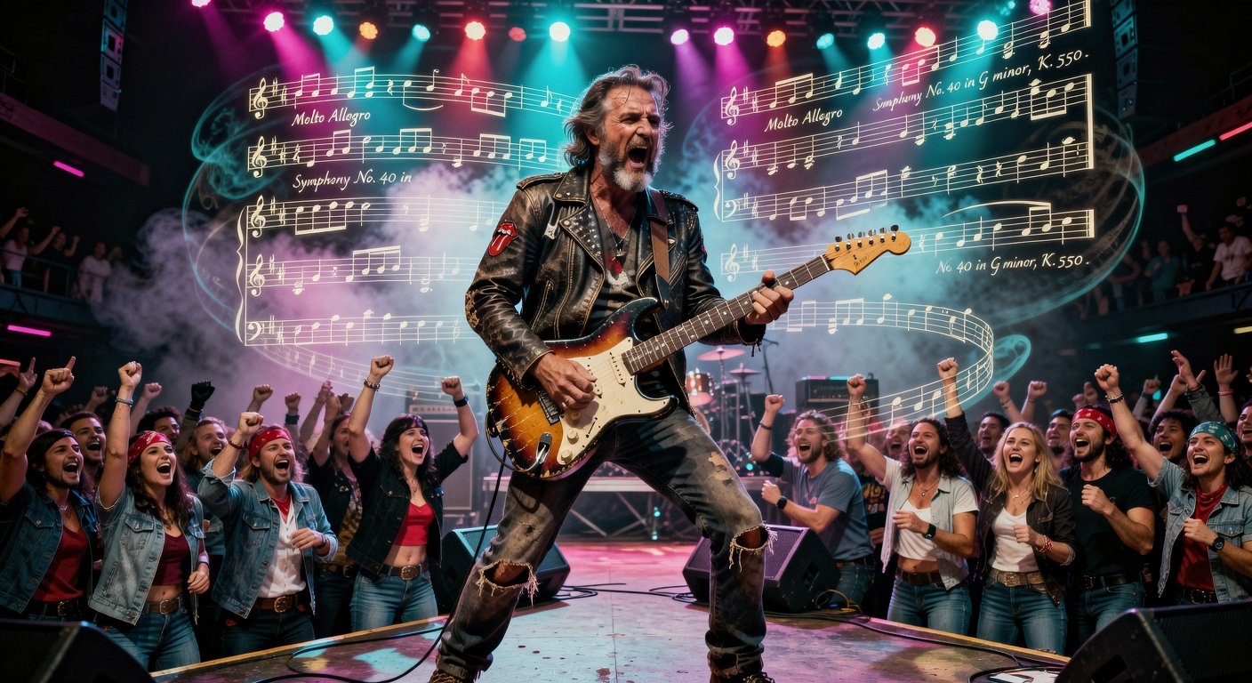 How to Spot Classical Era in 80s Rock via Blues Roots