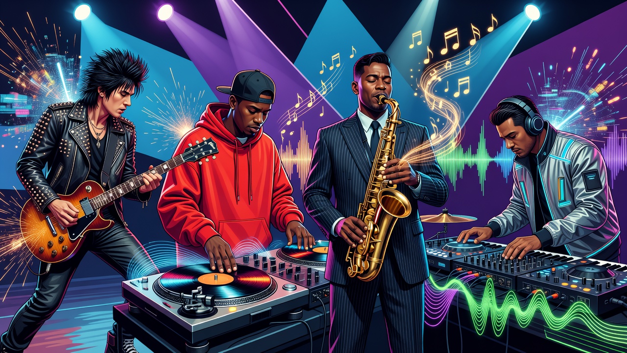 Music Genres Explained: Rock History, Hip Hop, Jazz & Electronic Basics