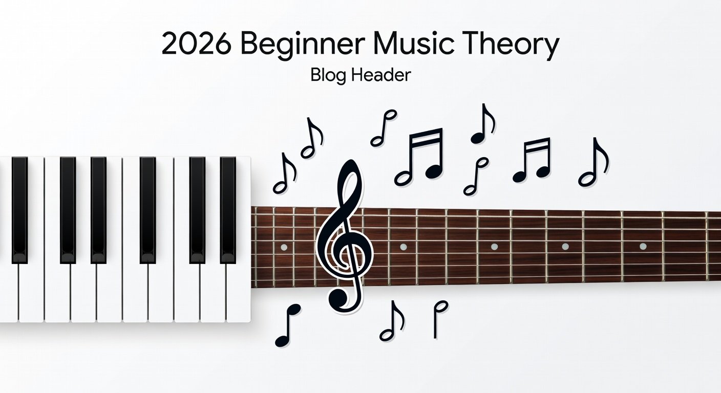 Music Theory Basics: Guitar & Piano Beginners 2026