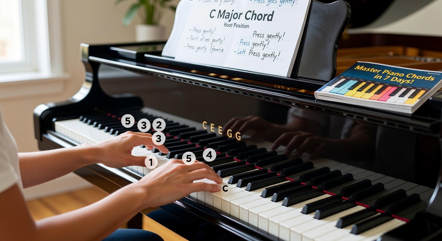 Piano for Beginners: Master Basic Chords Step-by-Step