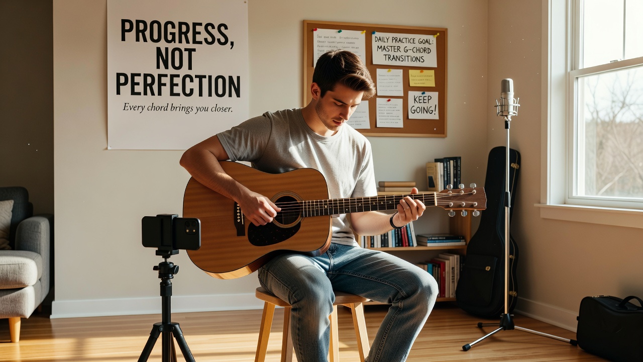 Record Practice Sessions to Improve Faster on Guitar & Piano in 2026