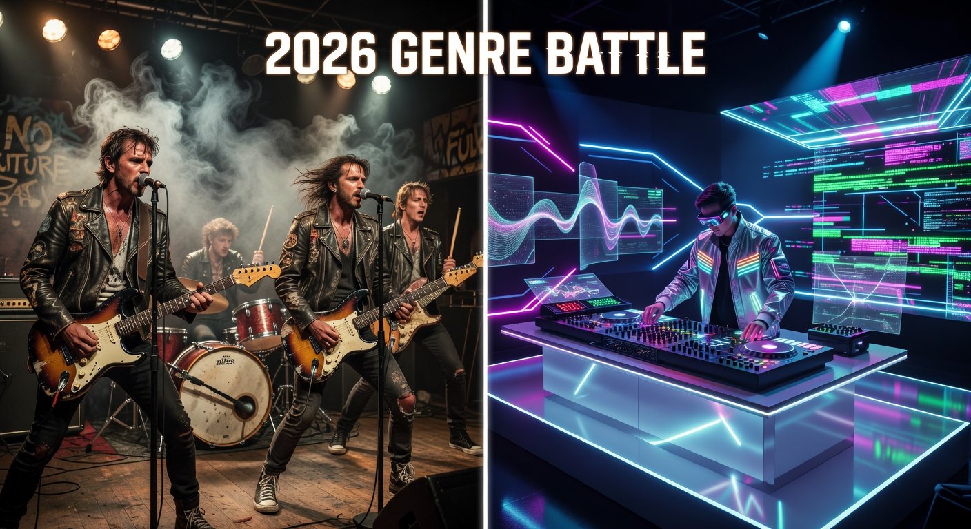 Rock vs Electronic: 2026 Genre Battle Guide